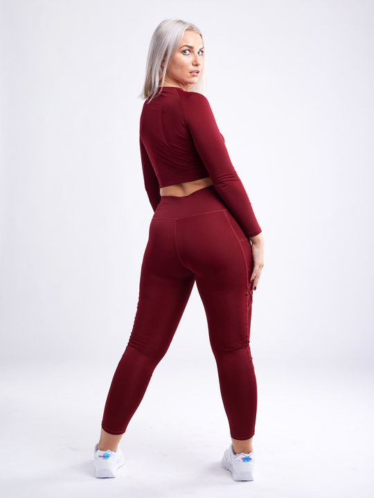 Jupiter Gear: Long-Sleeve Crop Top