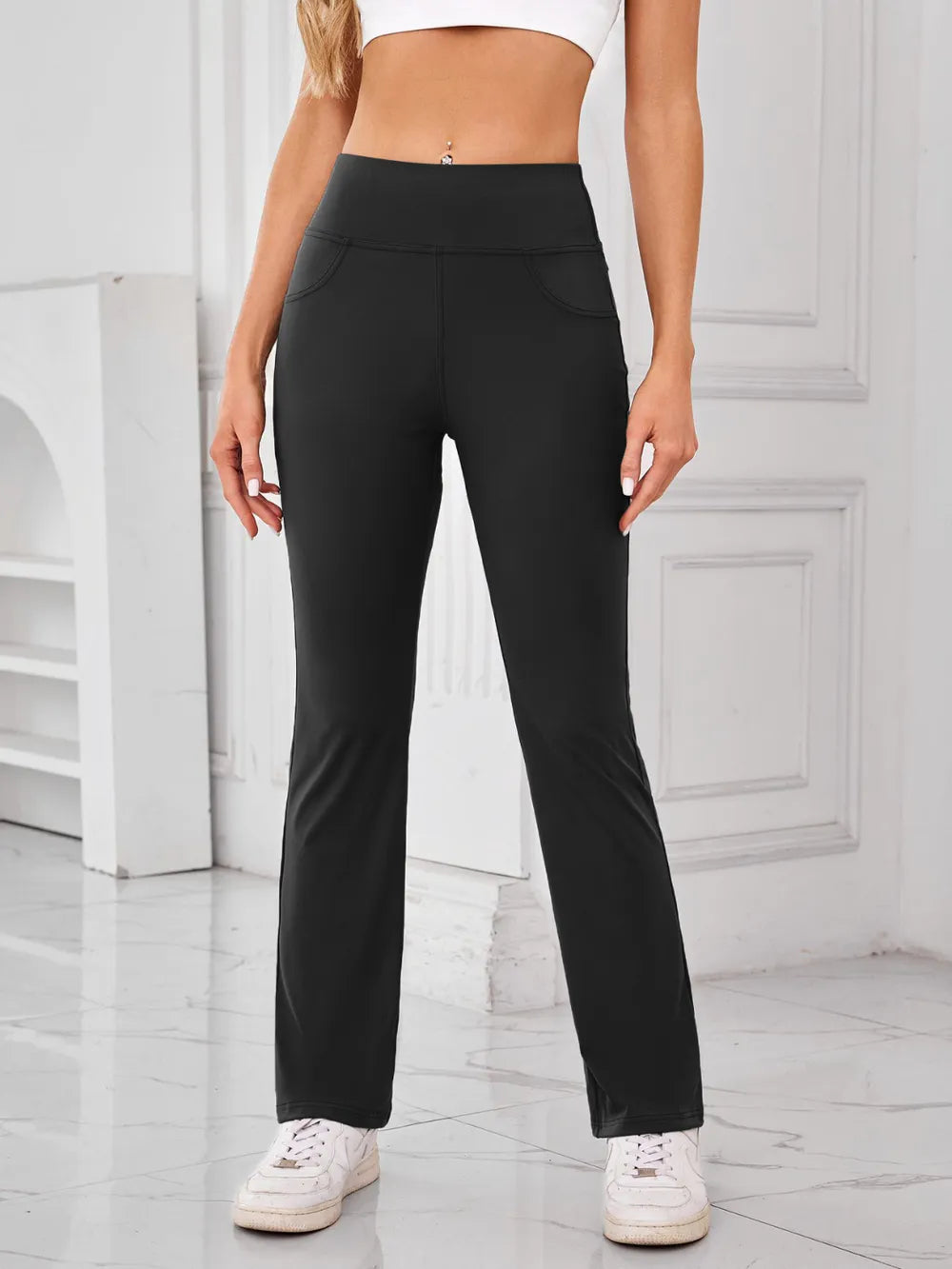 Jupiter Gear: High-Waisted Pants with Pockets