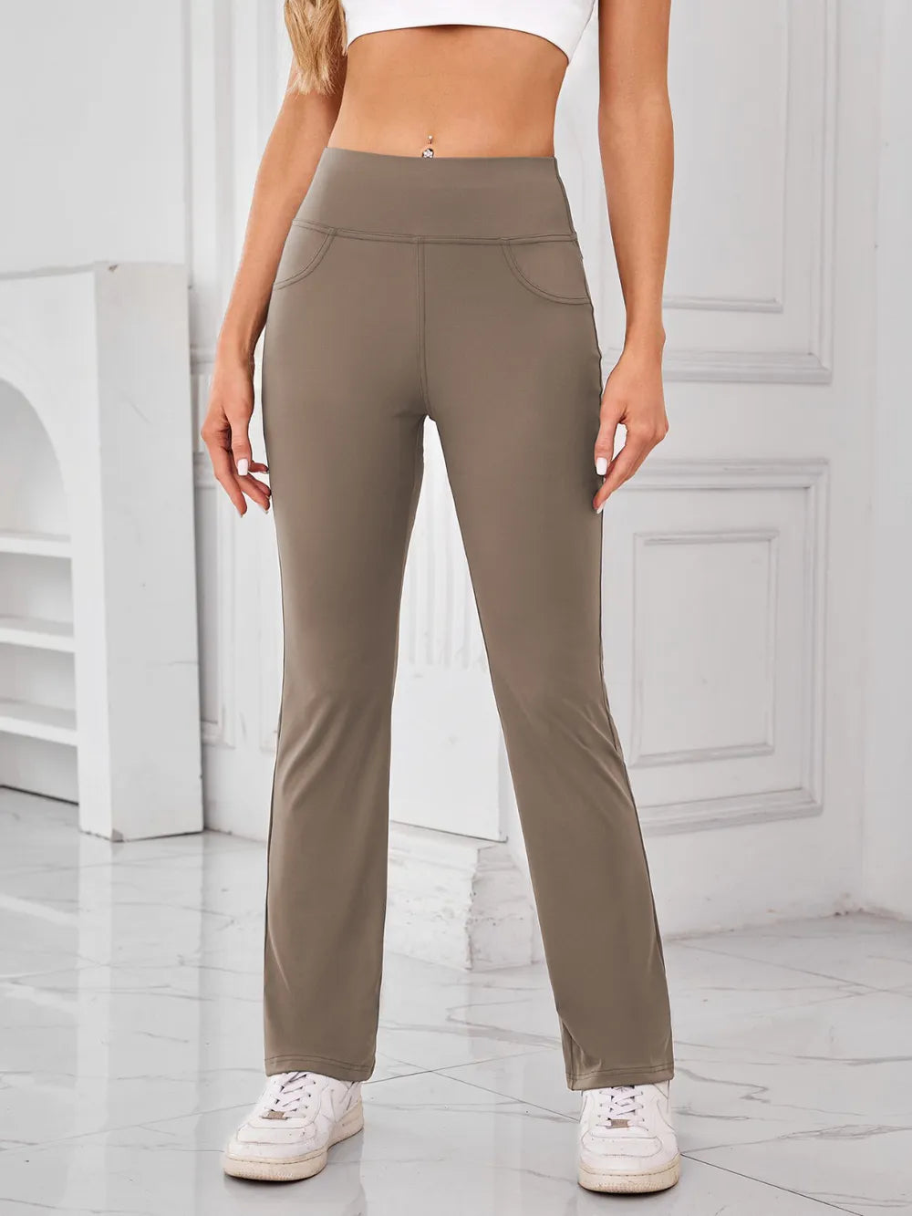 Jupiter Gear: High-Waisted Pants with Pockets