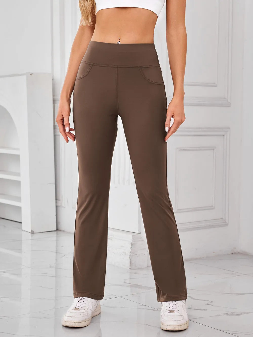 Jupiter Gear: High-Waisted Pants with Pockets