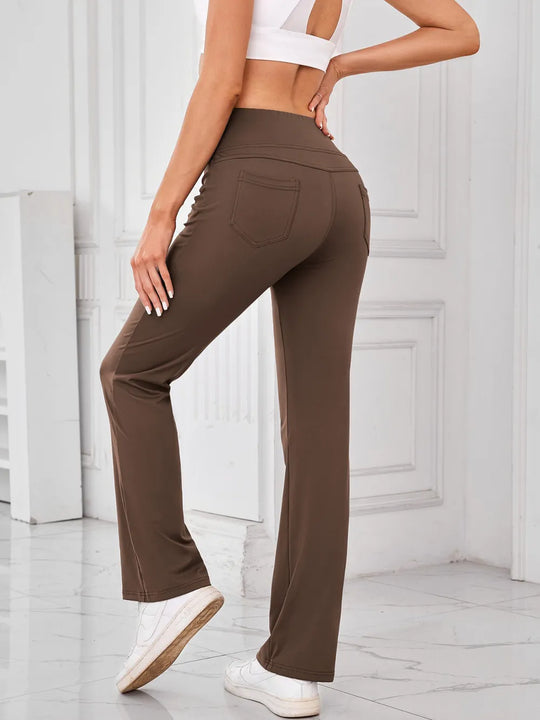 Jupiter Gear: High-Waisted Pants with Pockets
