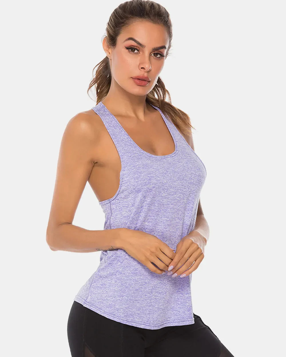 Jupiter Gear: Scoop-Neck Long Tank Top