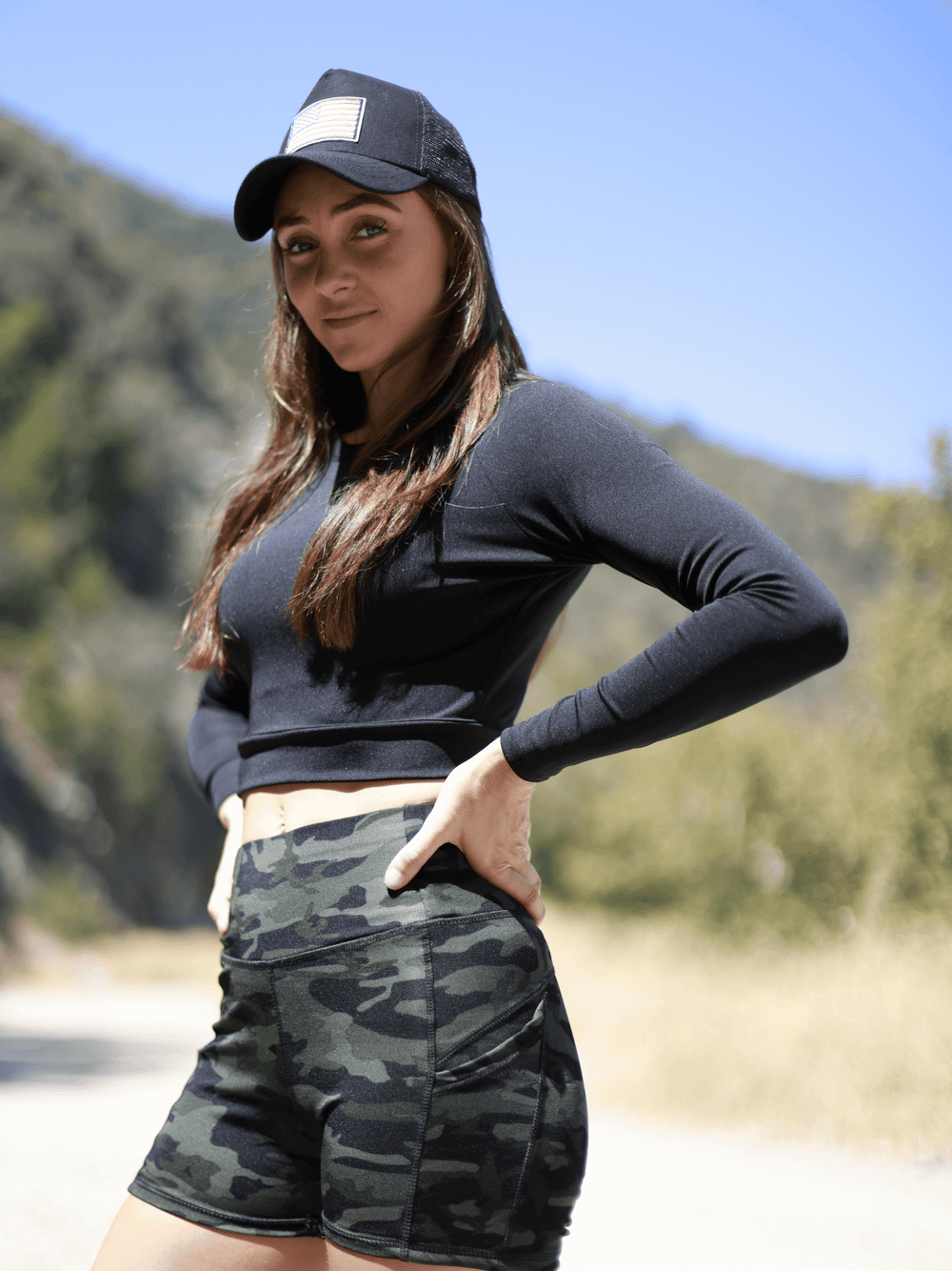 Jupiter Gear: Long-Sleeve Crop Top