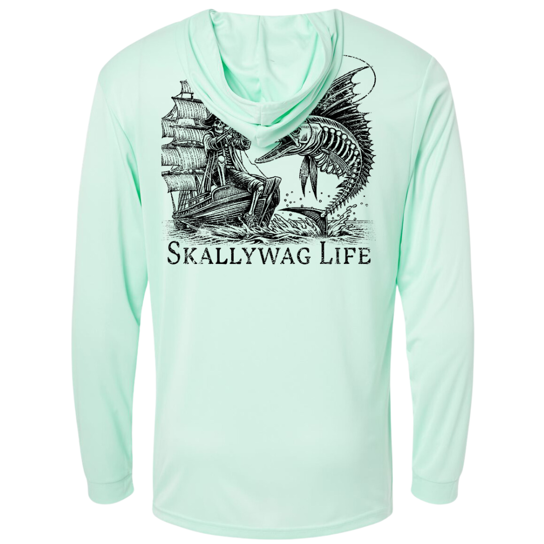 Skallywag Tactica: Paragon Bahama Performance Long Sleeve with Hood-5