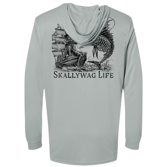 Skallywag Tactica: Paragon Bahama Performance Long Sleeve with Hood-0