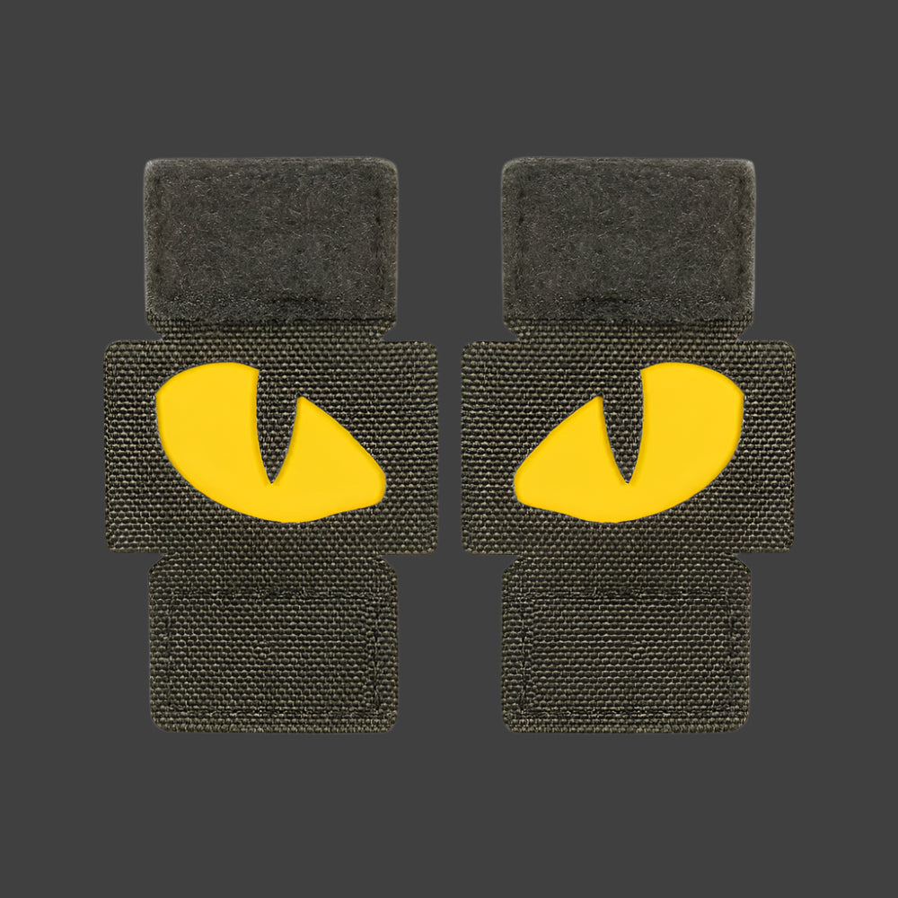 M-Tac patch Tiger Eyes Laser Cut (couple)