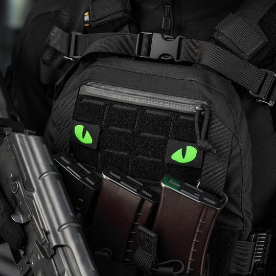 M-Tac patch Tiger Eyes Laser Cut (couple)
