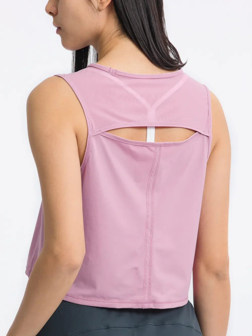 Jupiter Gear: Round-Neck Cropped Tank