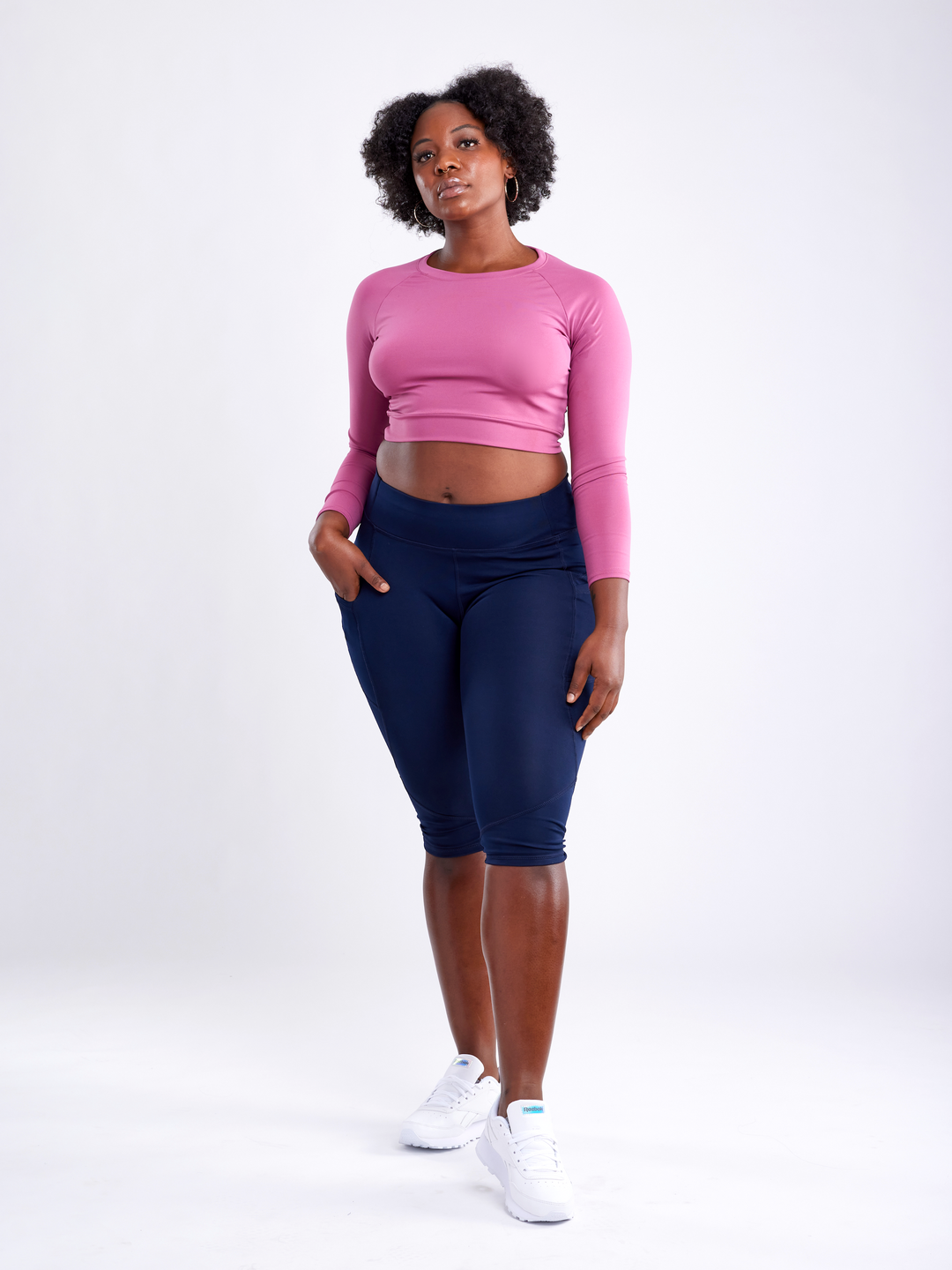 Jupiter Gear: Long-Sleeve Crop Top