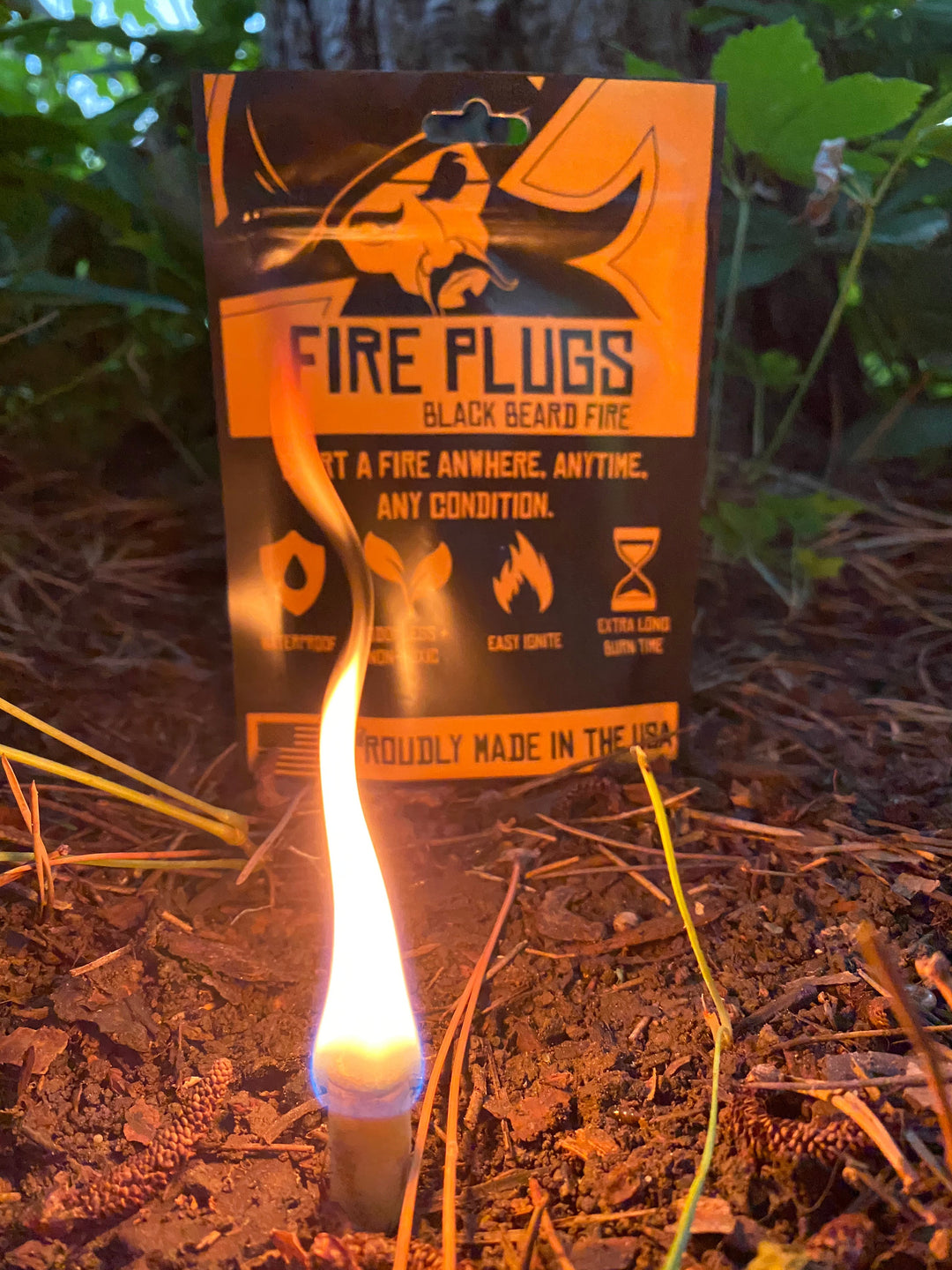 Black Beard: Fire Plugs - Fire Starter Tinder