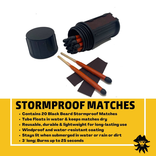Black Beard: Stormproof Fire Matches
