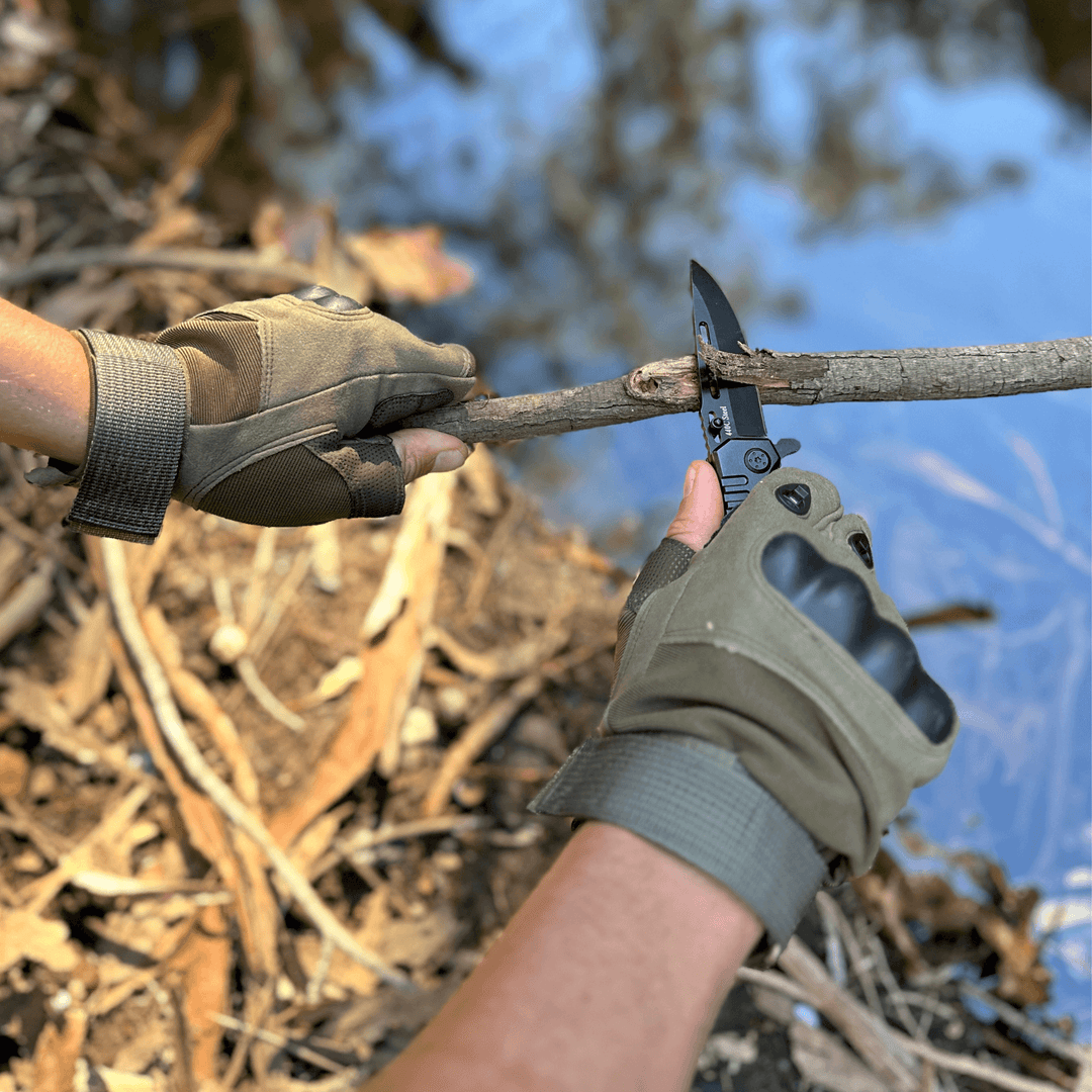Jupiter Gear: Tactical Fingerless Airsoft Gloves for Outdoor Sports, Paintball, and Motorcycling