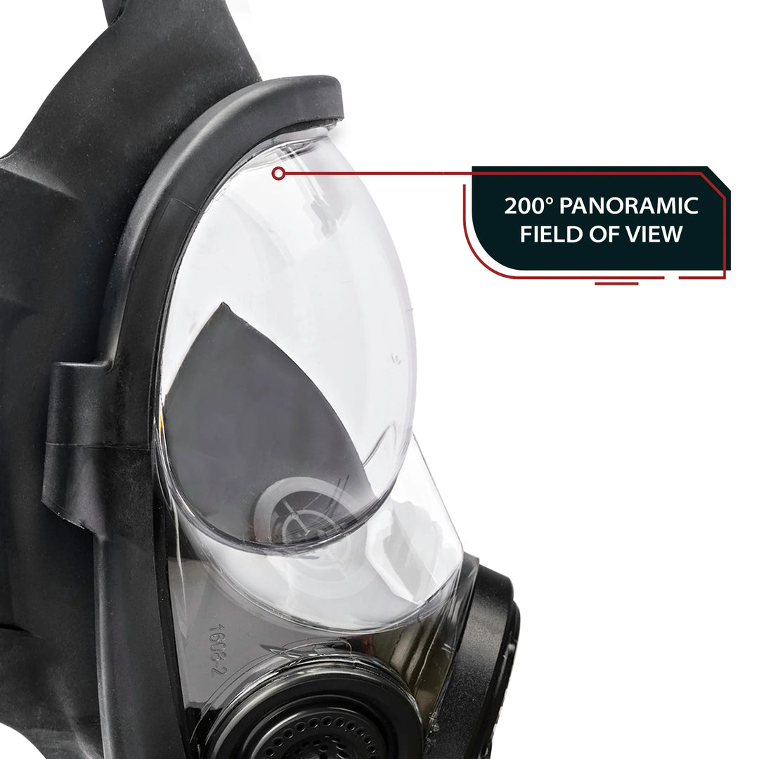 Parcil Safety NB-100V Tactical Gas Mask with Voice Amplifier