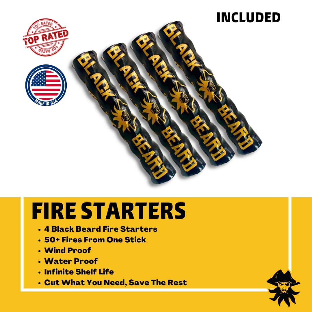 Black Beard: Pirates Plunder - Fire Starter Kit