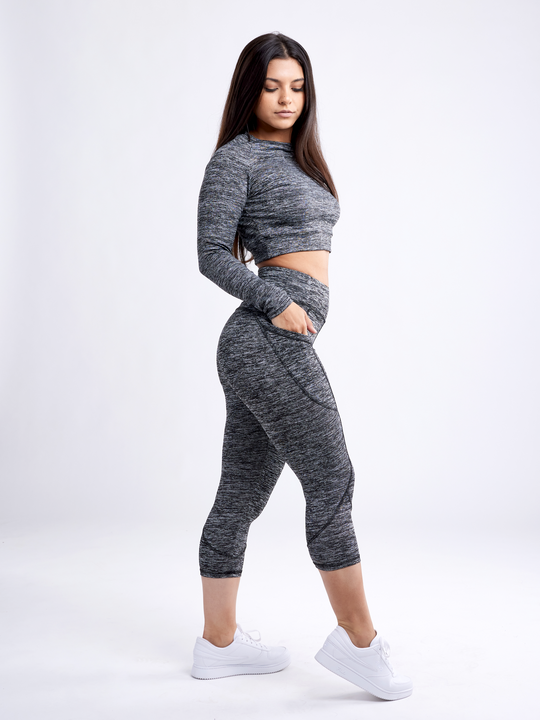 Jupiter Gear: Long-Sleeve Crop Top