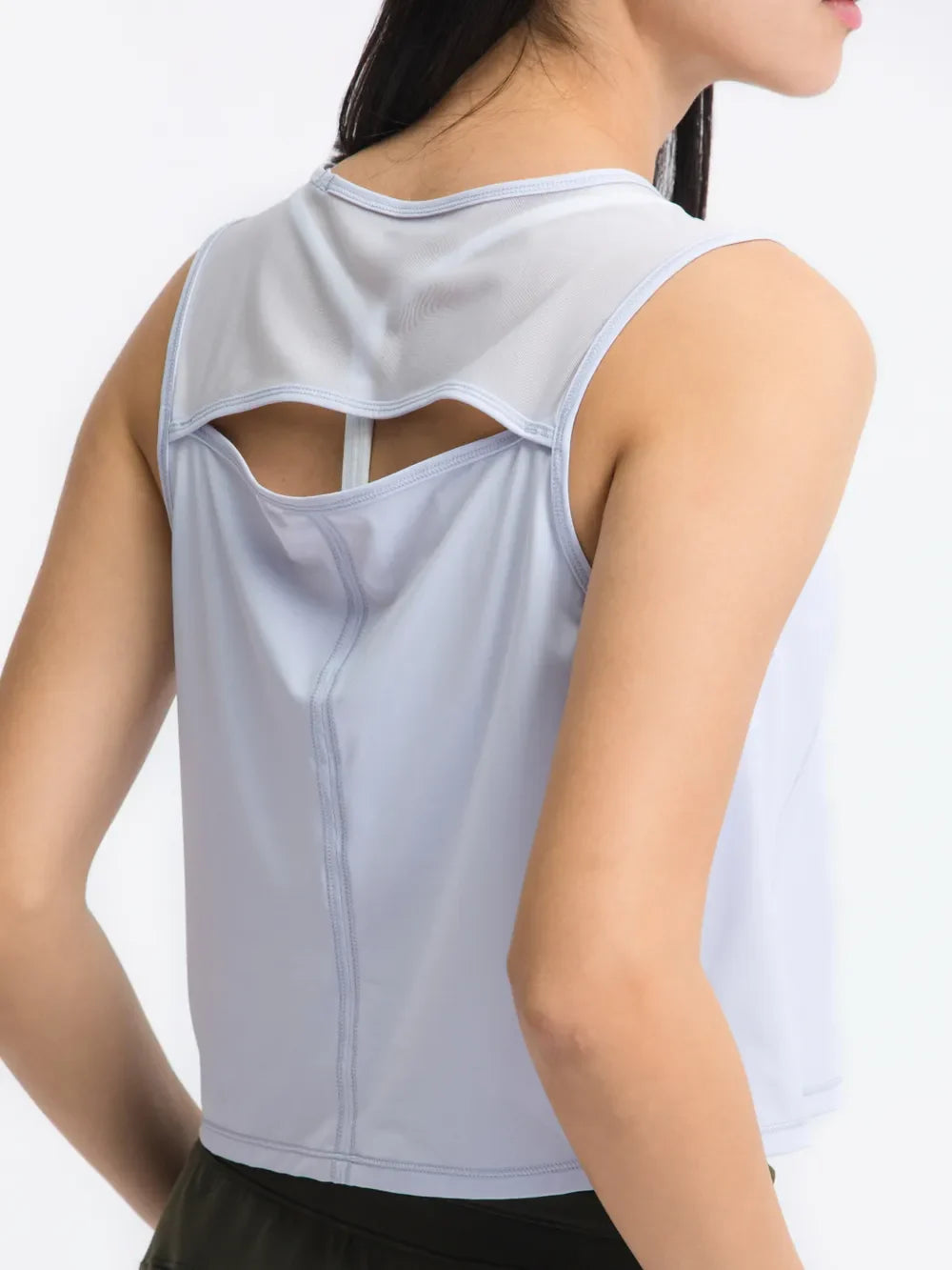 Jupiter Gear: Round-Neck Cropped Tank