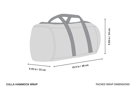 CRUA Outdoors: CULLA HAMMOCK WRAP | 1 OR 2 PERSON INSULATION FOR HAMMOCKS