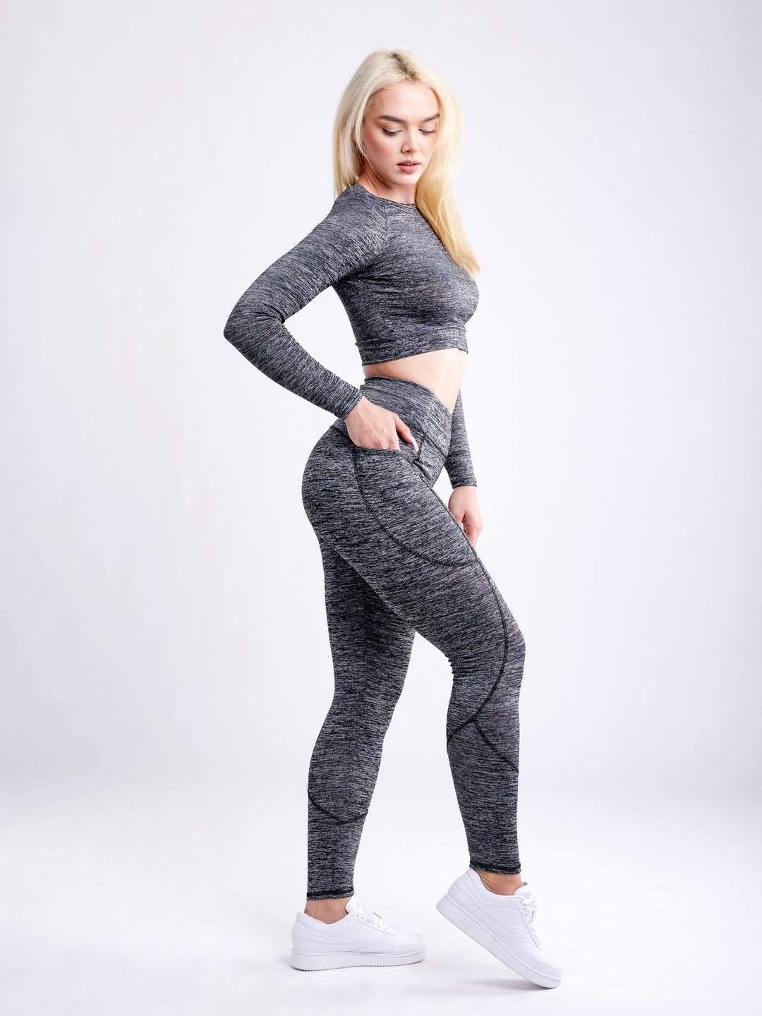Jupiter Gear: Long-Sleeve Crop Top