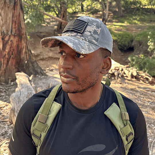 Jupiter Gear: Military-Style Tactical Patch Hat with Adjustable Strap | Breathable & Unisex
