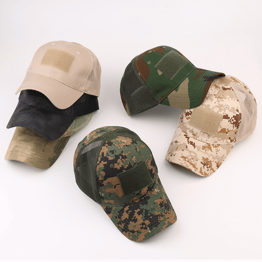 Jupiter Gear: Military-Style Tactical Patch Hat with Adjustable Strap | Breathable & Unisex