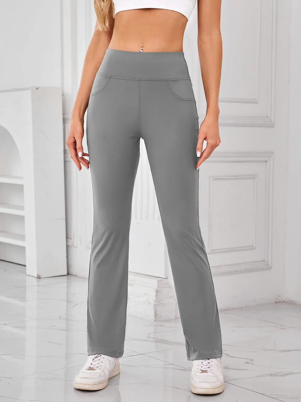 Jupiter Gear: High-Waisted Pants with Pockets