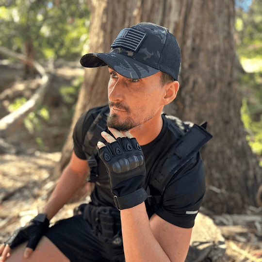 Jupiter Gear: Military-Style Tactical Patch Hat with Adjustable Strap | Breathable & Unisex