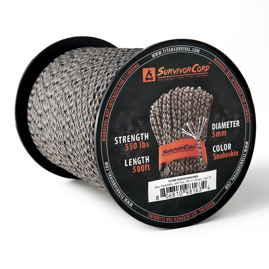 TITAN Survival: SurvivorCord | SNAKESKIN