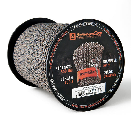 TITAN Survival: SurvivorCord | SNAKESKIN