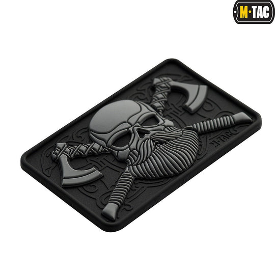 M-Tac Bearded Skull with Axes 3D PVC