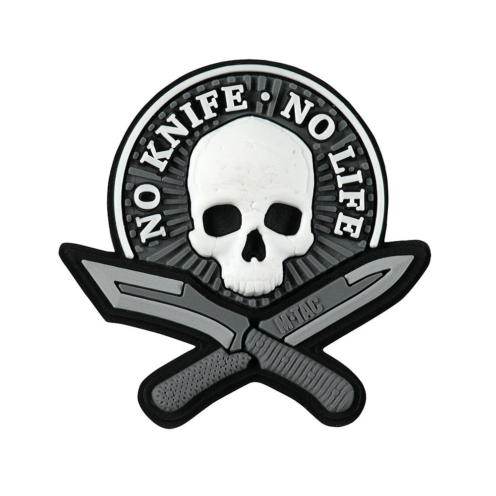 M-Tac patch No Knife - No Life 3D PVC – Apex Outlander™ LLC