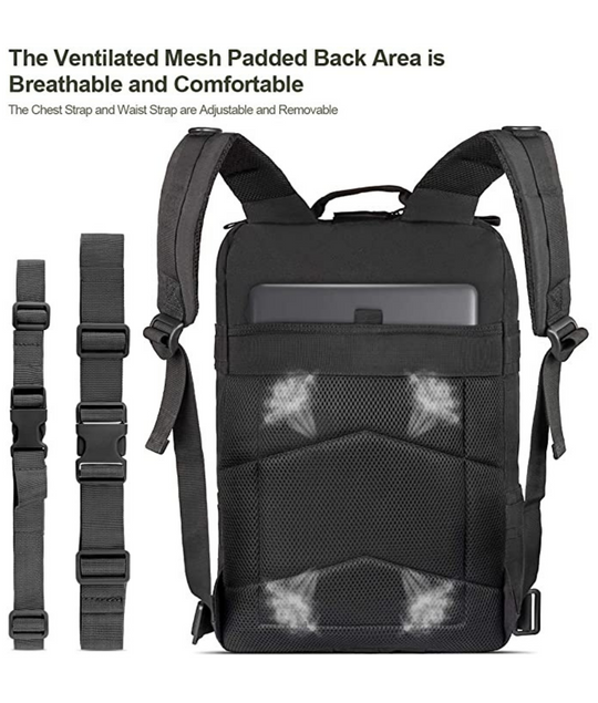 Jupiter Gear: 25L Backpack Molle Bag Rucksack Range Bag