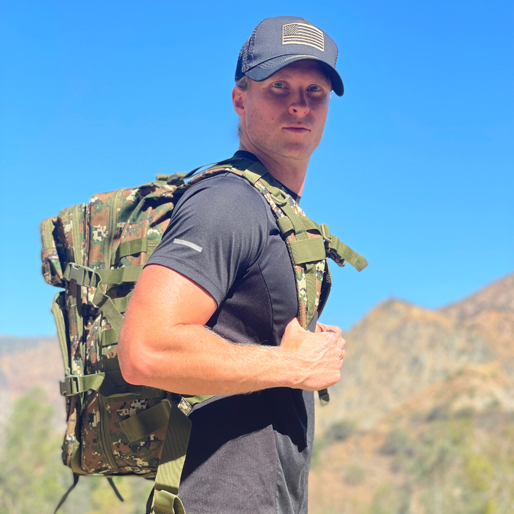 Jupiter Gear: Military 3P Tactical 45L Backpack Army 3 Day Assault Pack Molle Bag Rucksack Range Bag