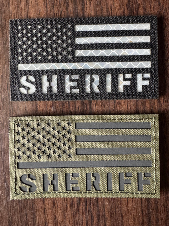 Sheriff Patch IR or Reflective Patch