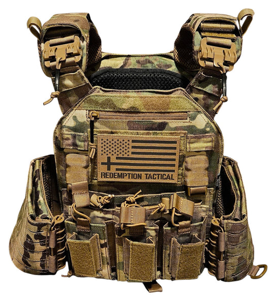 Redemption Tactical "CRUSADER 2.0"® V4 Vest - Plate Carrier Only