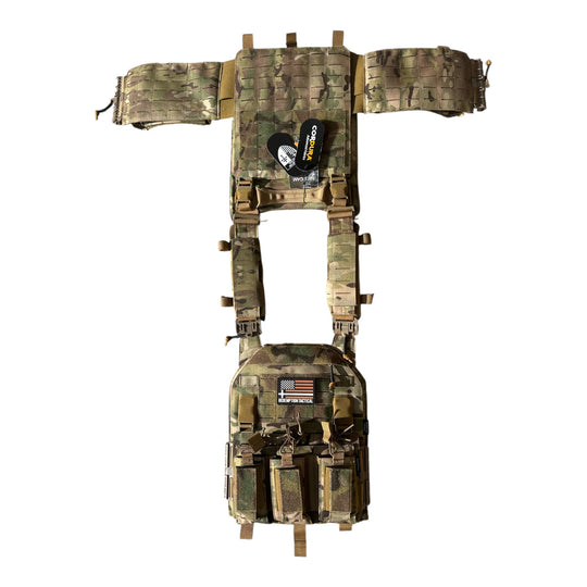Redemption Tactical Crusader 2.0® V4 - Lightweight Level IV Plates + Level III PE Side Plates + Carrier + Mag Pouches - Full Kit