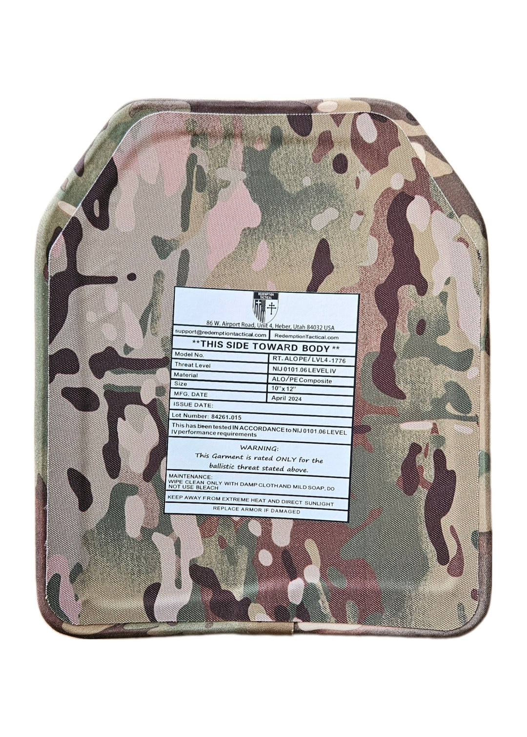 Redemption Tactical Crusader 2.0® V4 - Lightweight Level IV Plates + Level III PE Side Plates + Carrier + Mag Pouches - Full Kit