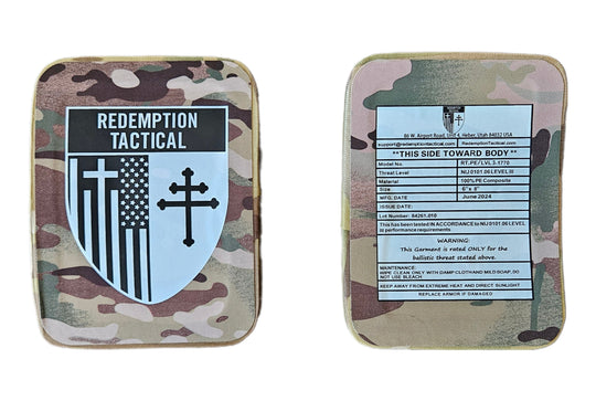 Redemption Tactical Ballistic Side Level III Plates