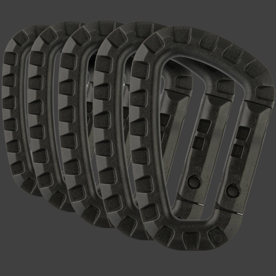 M-Tac Plastic Carabiners (Set of 5)