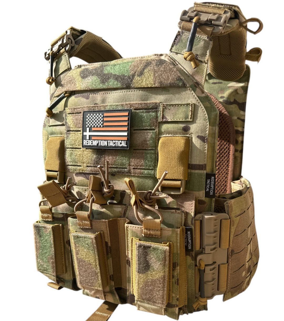 Redemption Tactical "CRUSADER 2.0"® V4 Vest - Plate Carrier Only