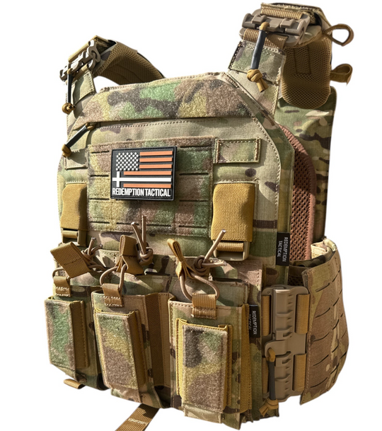 Redemption Tactical "CRUSADER 2.0"® V4 Vest - Plate Carrier Only