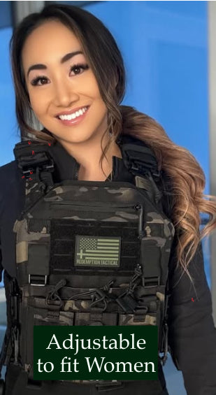 Redemption Tactical Crusader 2.0® V4 - Lightweight Level IV Plates + Level III PE Side Plates + Carrier + Mag Pouches - Full Kit