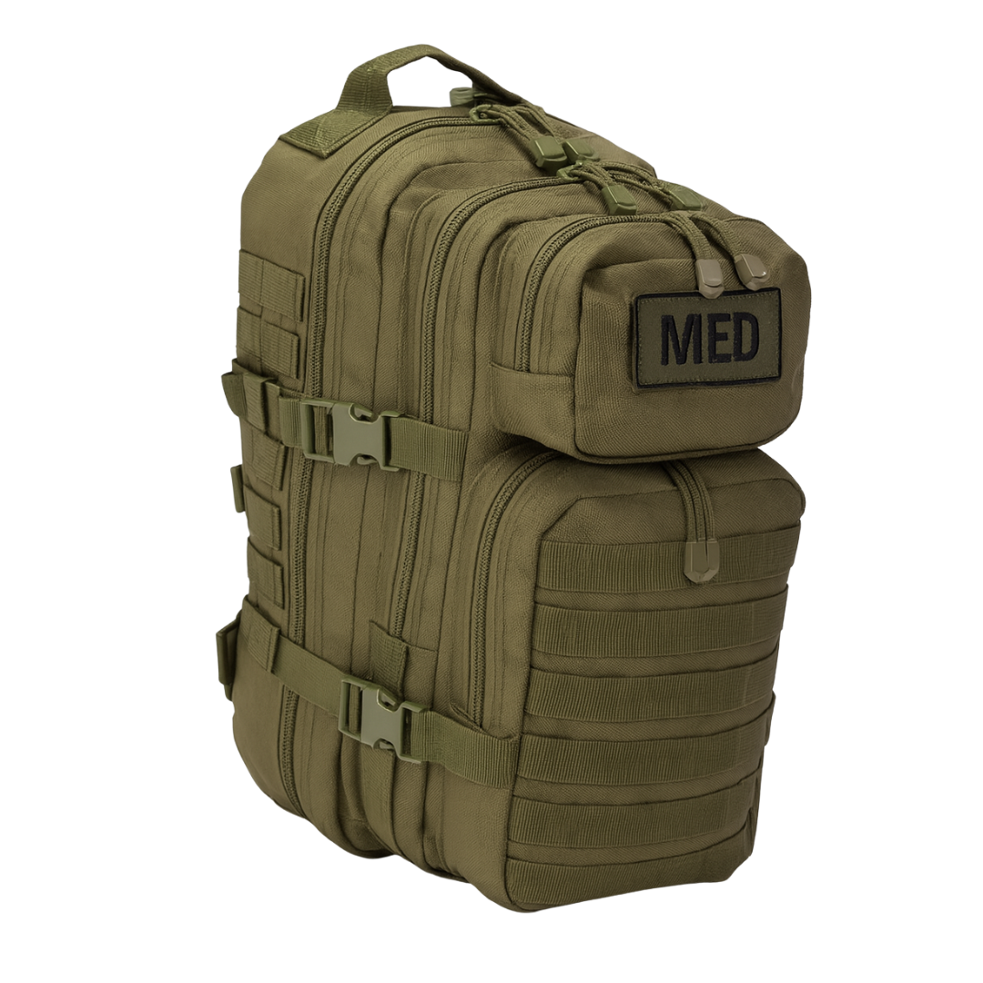 ViTAC Solutions: Advanced Tactical Trauma Kit | First Aid Backpack w/Bleeding Control & Trauma Care