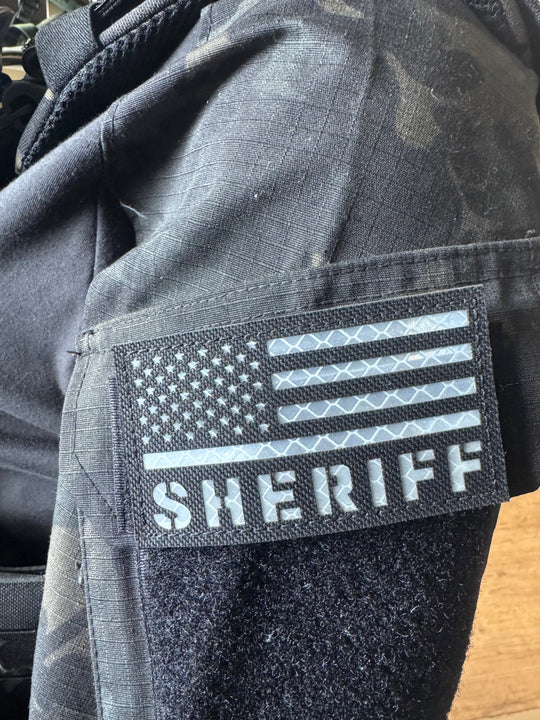 Sheriff Patch IR or Reflective Patch