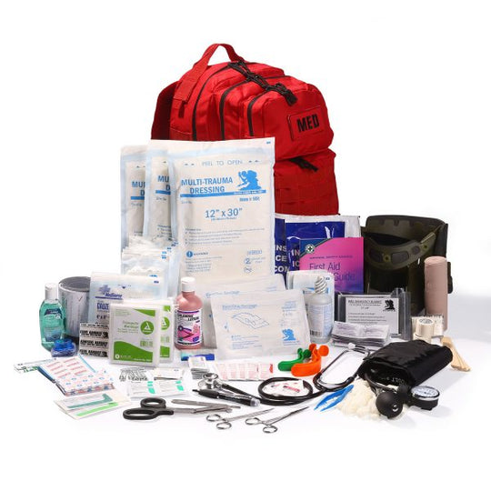 ViTAC Solutions: Tactical Backpack First Aid Kit | Basic Aid for Emergency Situations | Elite First Aid