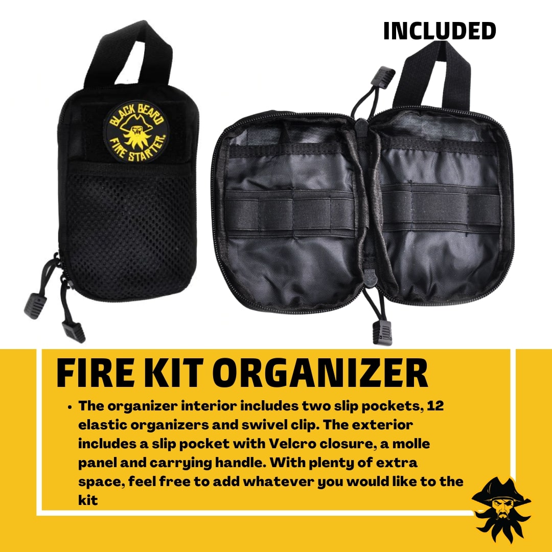 Black Beard: Fire Plug Kit | Fire Starter Kit
