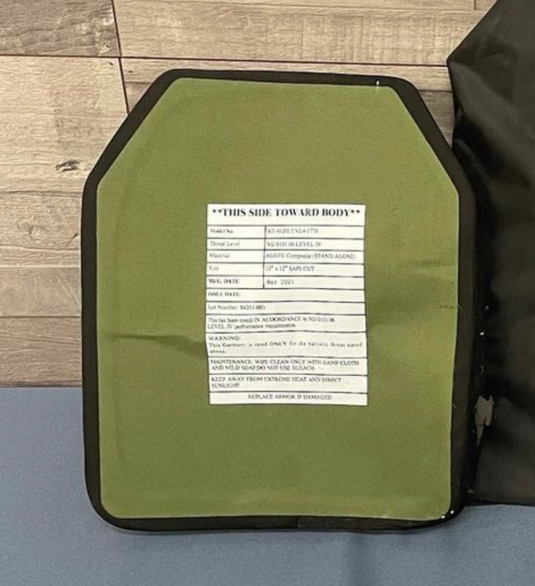 Ballistic Plates Level IV