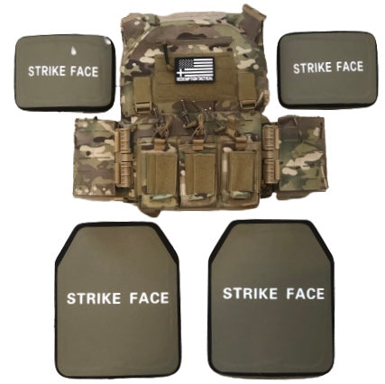 Redemption Tactical Crusader 2.0® - St. Michael Armor Kit - Carrier + Medical Kit + + Level IV Plates + Level III Side Plates