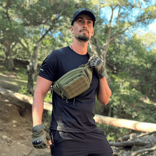 Jupiter Gear: Tactical Waist Bag & MOLLE EDC Pouch For Outdoor Activities