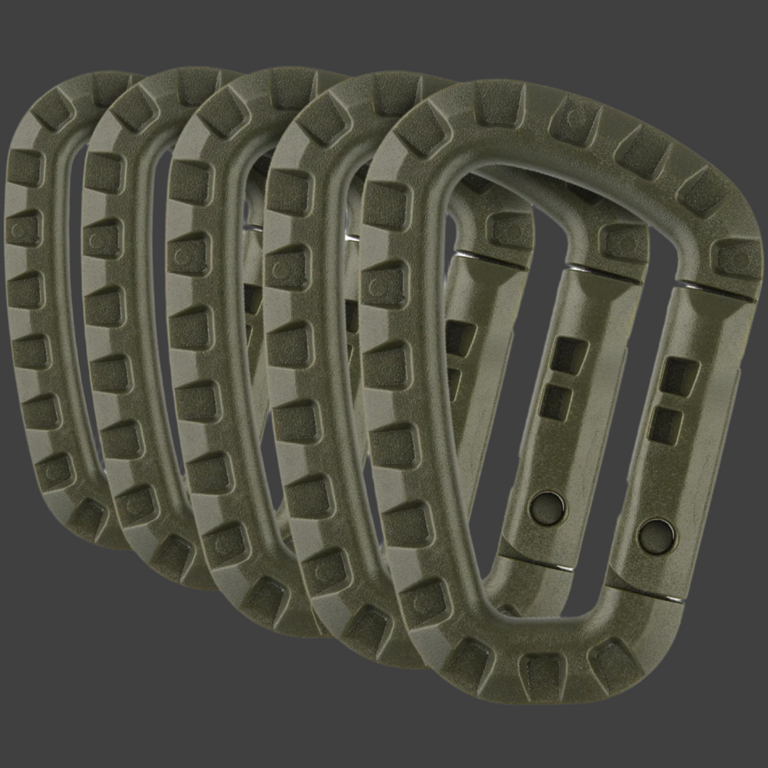 M-Tac Plastic Carabiners (Set of 5)