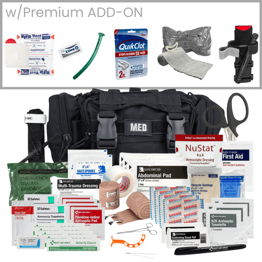 ViTAC Solutions: Rapid Response First Aid Kit w/Bleeding Control | Compact Field Medical Pack